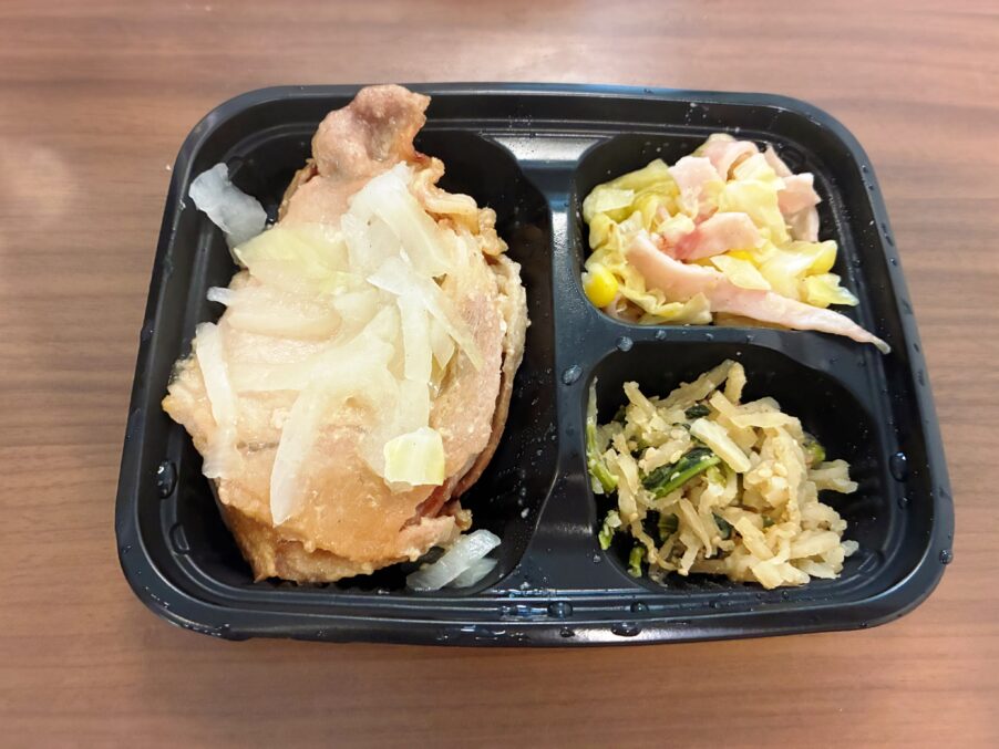 ワタミの宅食ダイレクトの豚の生姜焼きの画像。